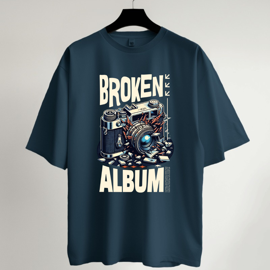 Broken Album Oversized T-Shirt