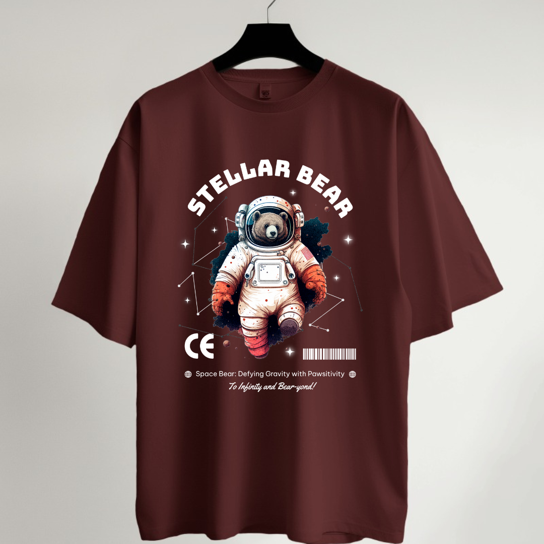 Stellar Bear Oversized T-Shirt