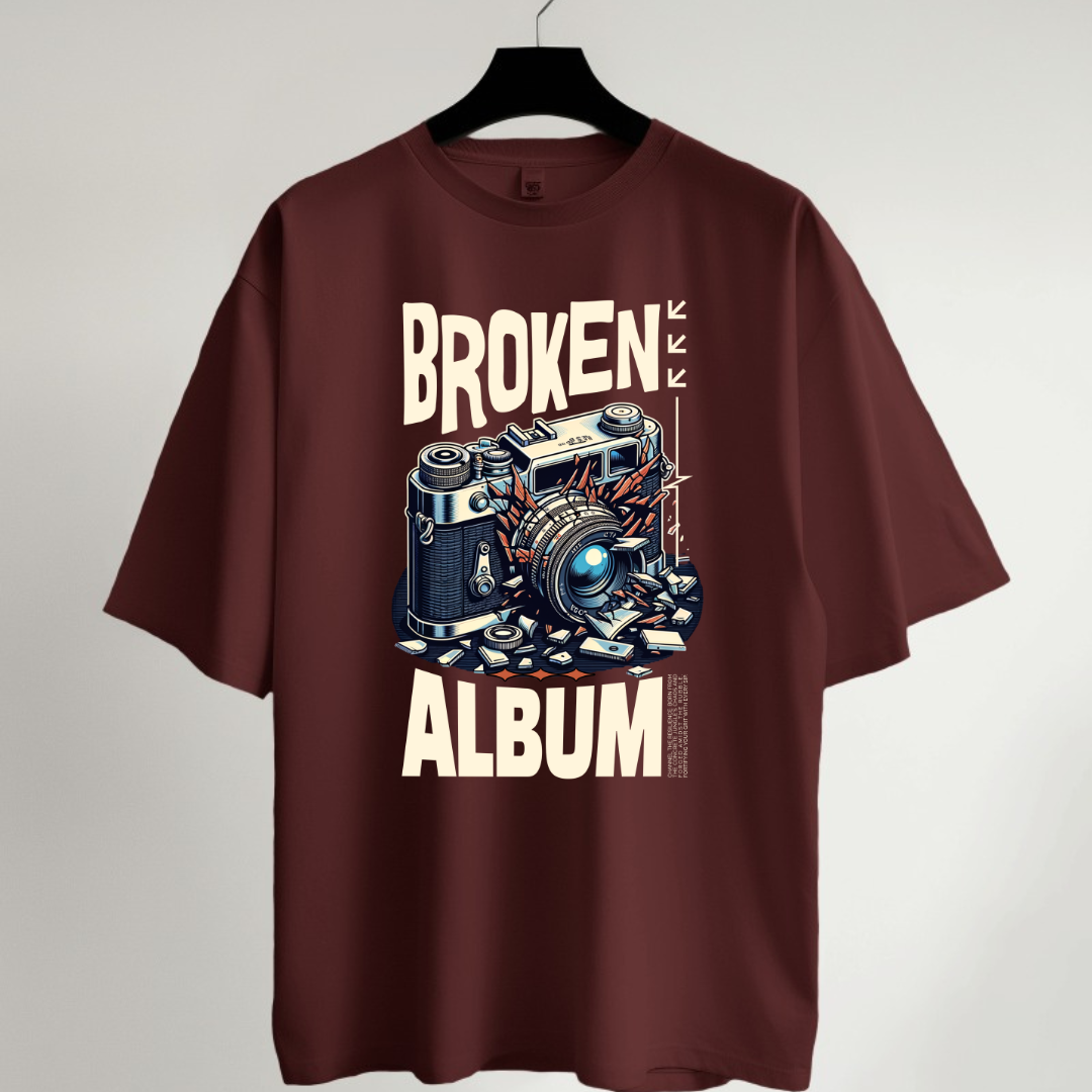 Broken Album Oversized T-Shirt