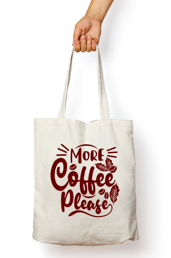More Coffee Please Tote Bag