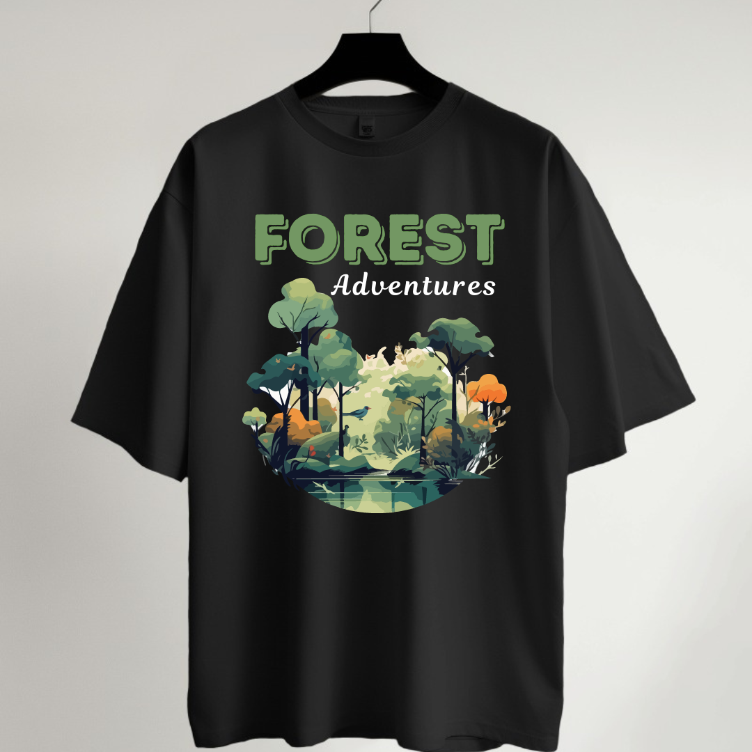 Forest Adventures Oversized T-Shirt