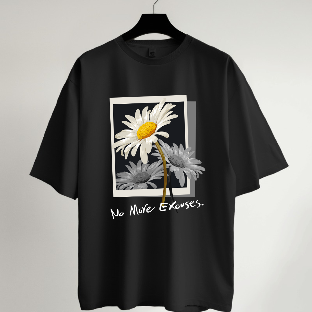 No More Excuses Oversized T-Shirt