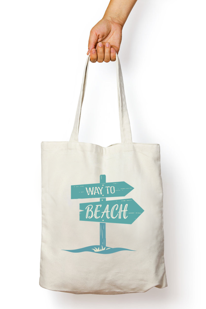 Way To Beach Tote Bag