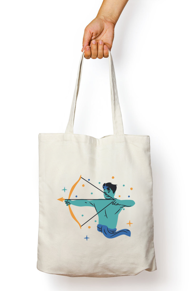 Sagittarius Zodiac Sign Tote Bag