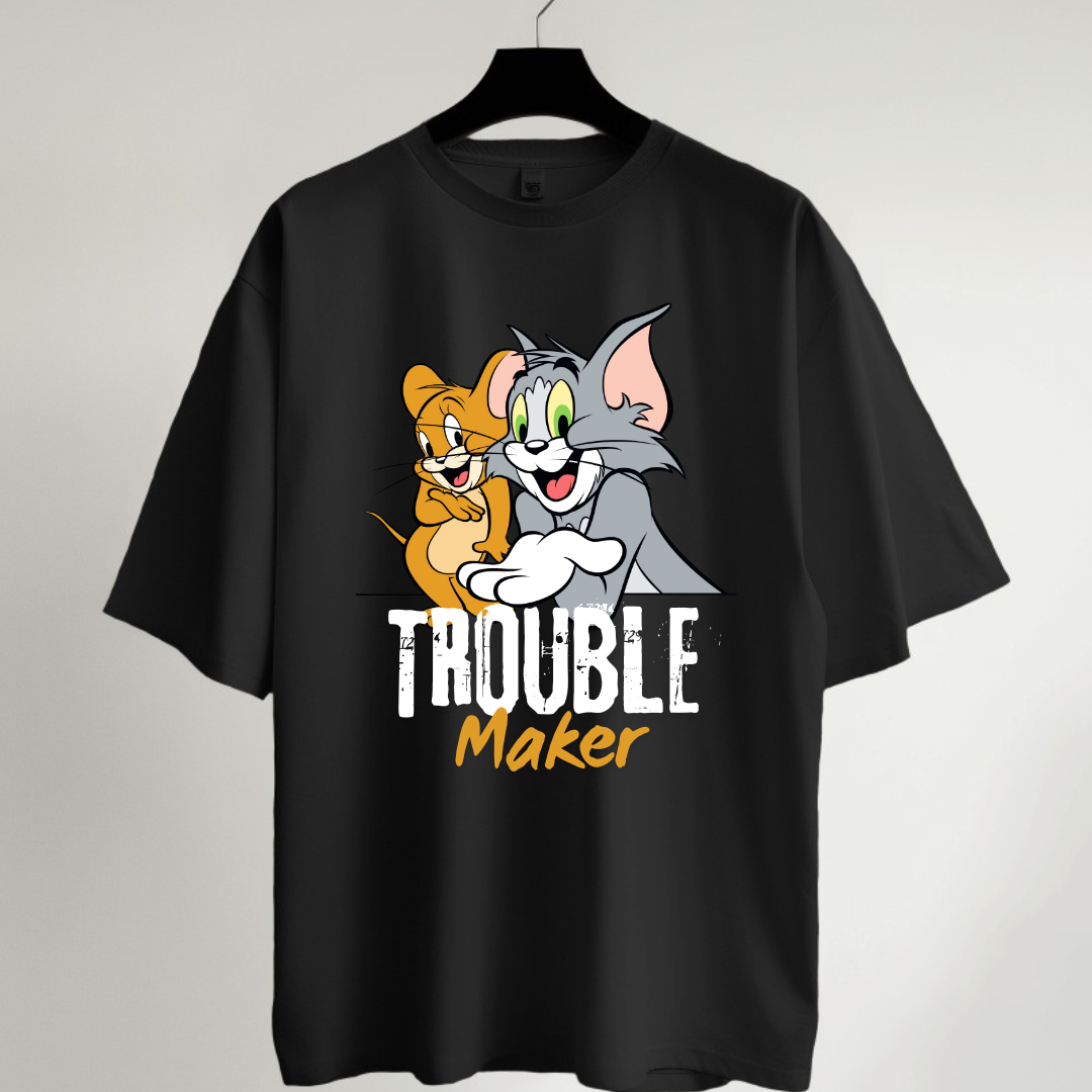 Trouble Maker Oversized T-Shirt