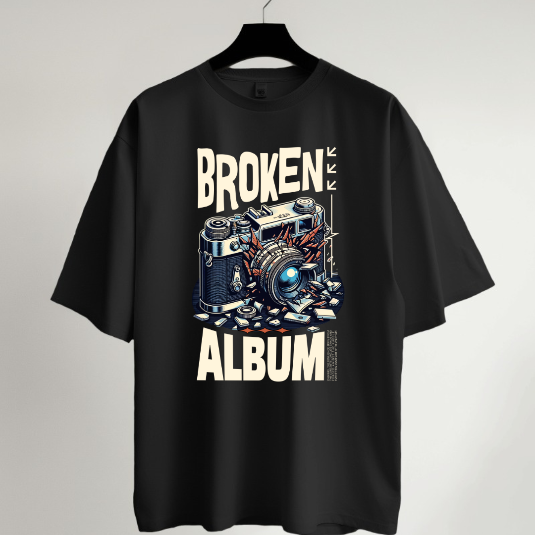 Broken Album Oversized T-Shirt