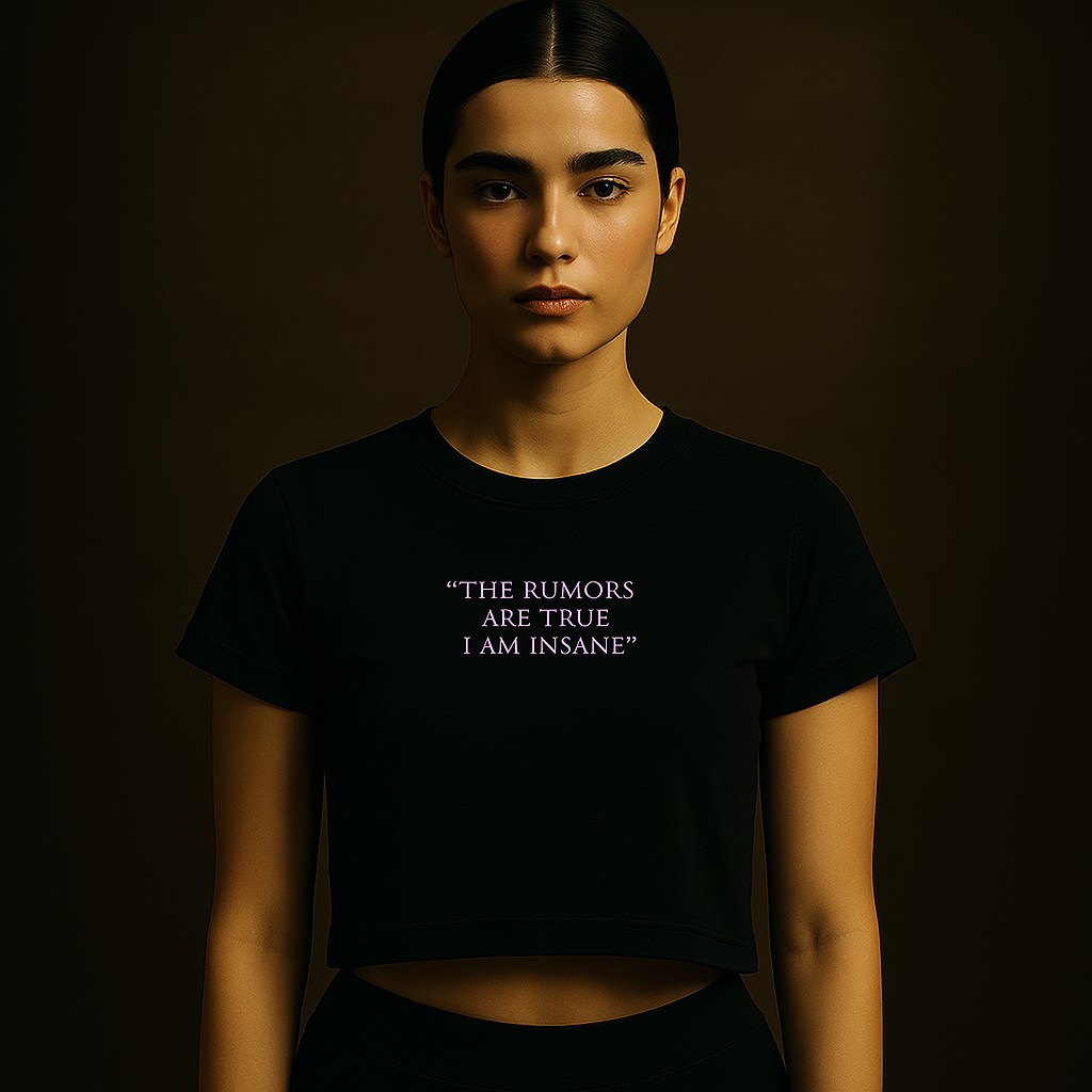 I am Insane Crop T-Shirt
