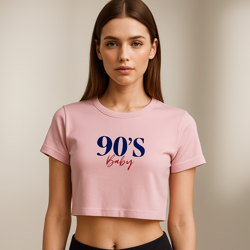 90's Baby Crop T-Shirt