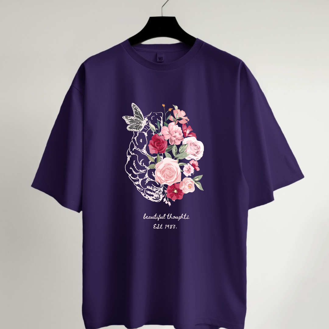 Beautiful Thoughts Oversized T-Shirt