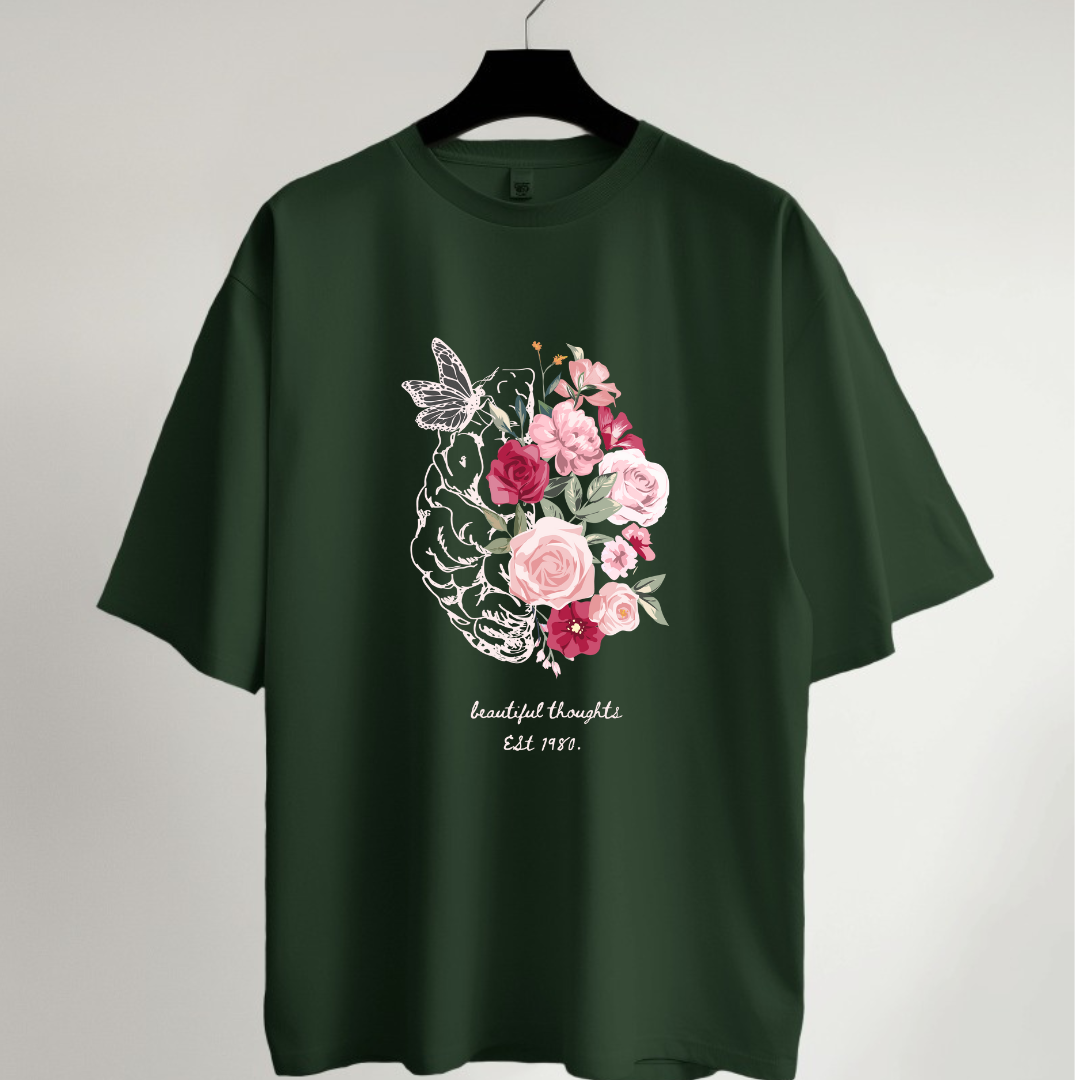 Beautiful Thoughts Oversized T-Shirt