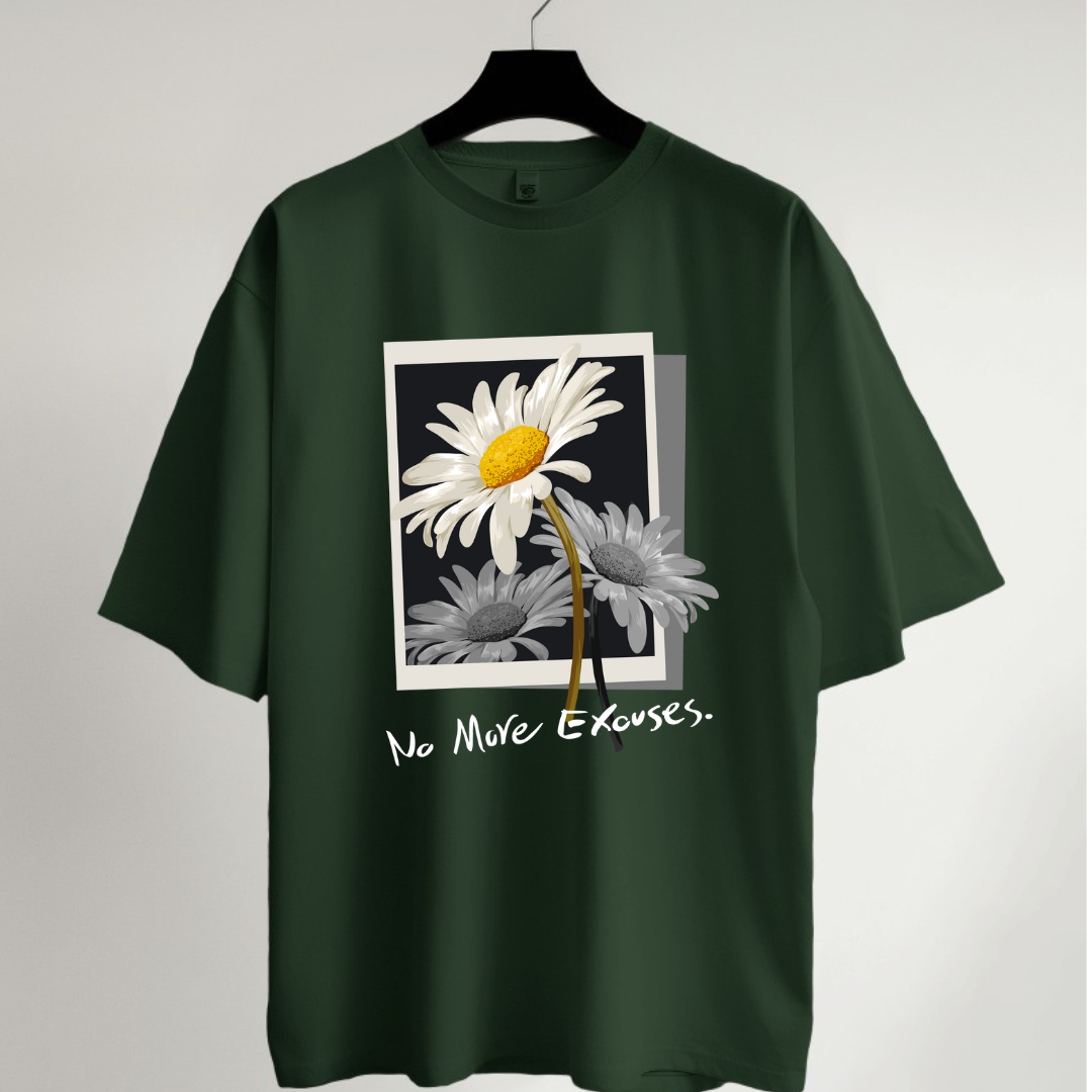 No More Excuses Oversized T-Shirt