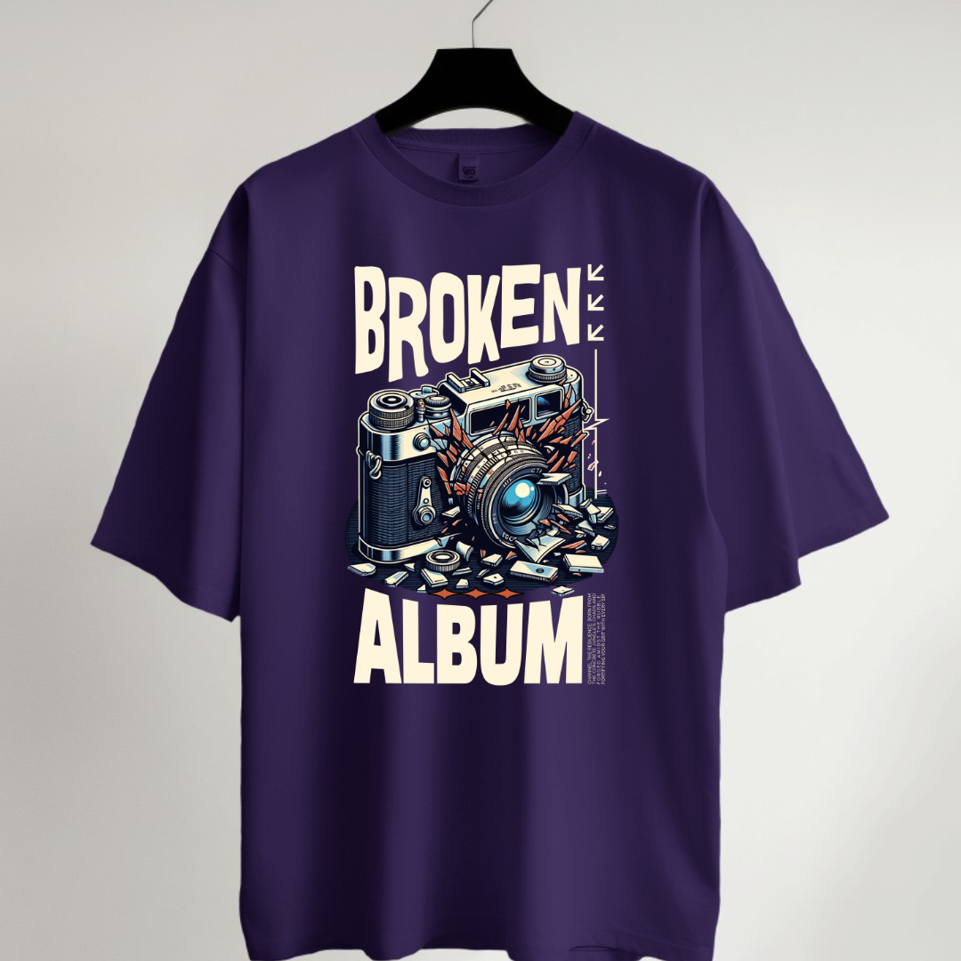 Broken Album Oversized T-Shirt
