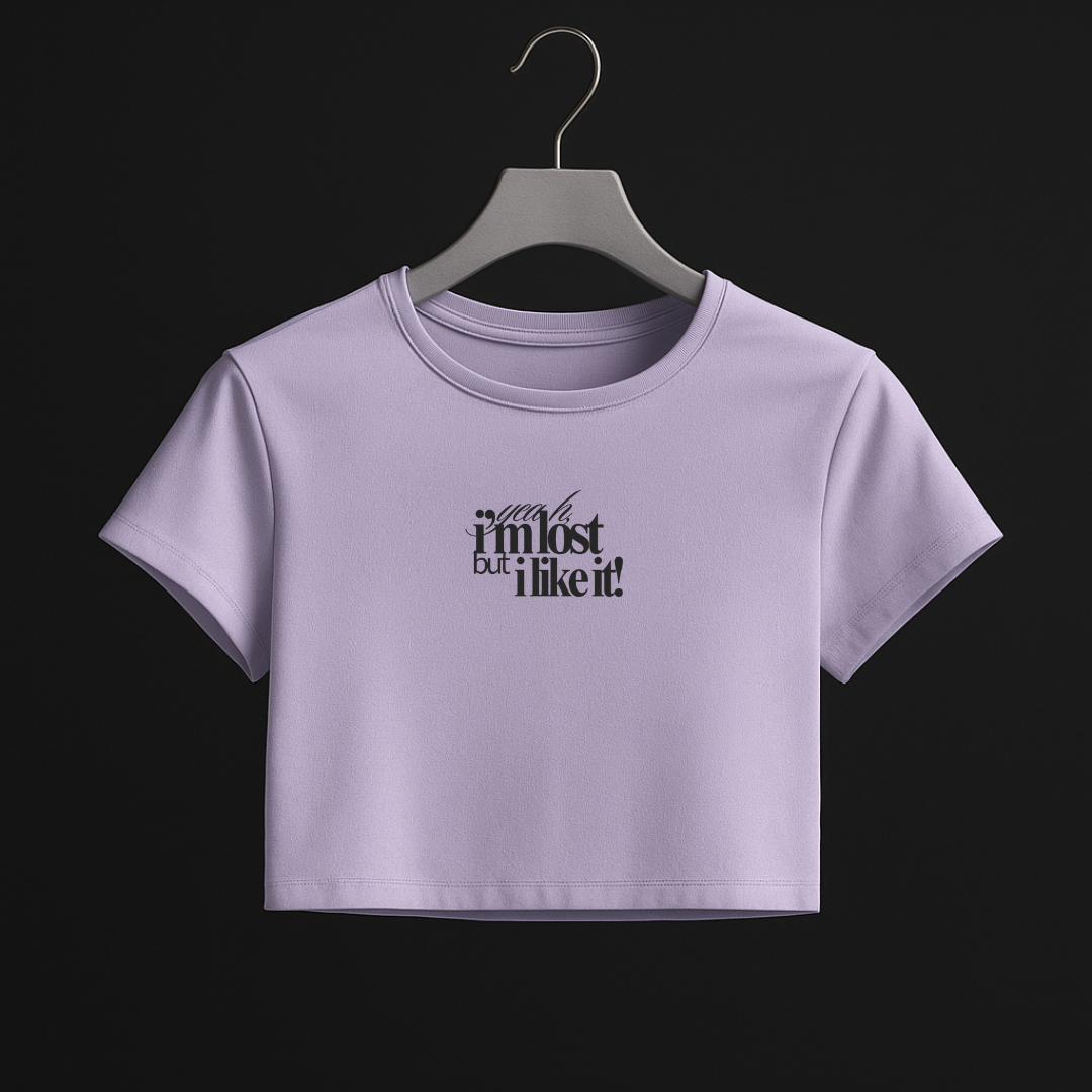 I am lost Crop T-Shirt