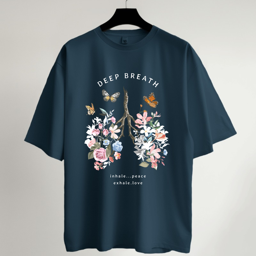 Deep Breath Oversized T-Shirt