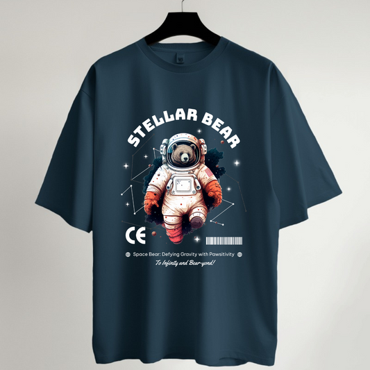 Stellar Bear Oversized T-Shirt