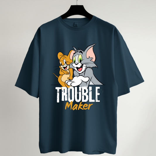 Trouble Maker Oversized T-Shirt