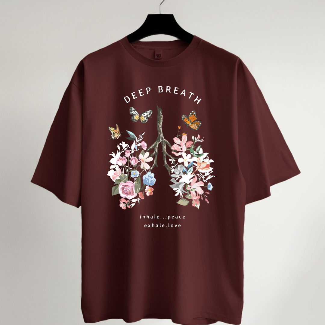 Deep Breath Oversized T-Shirt