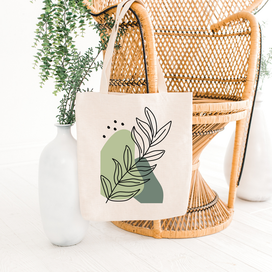 Aesthetic Green Tote Bag