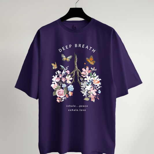 Deep Breath Oversized T-Shirt
