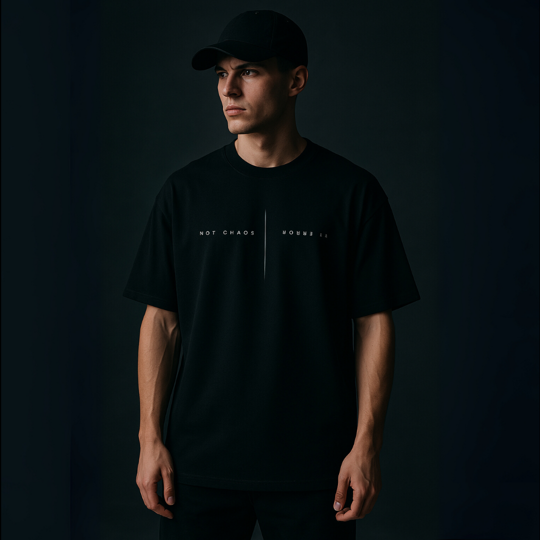 Not Chaos Not Error Oversized T-Shirt