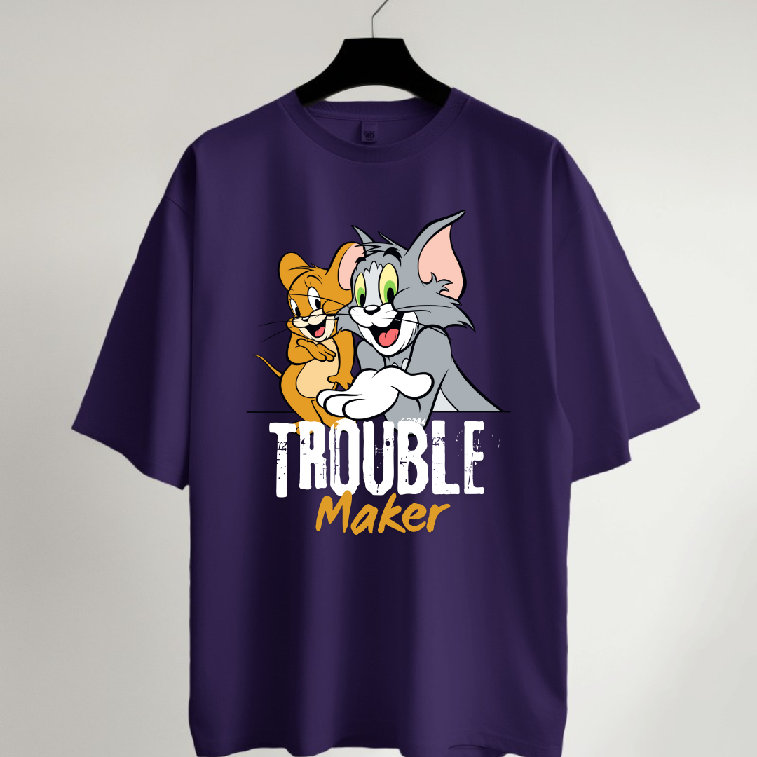 Trouble Maker Oversized T-Shirt
