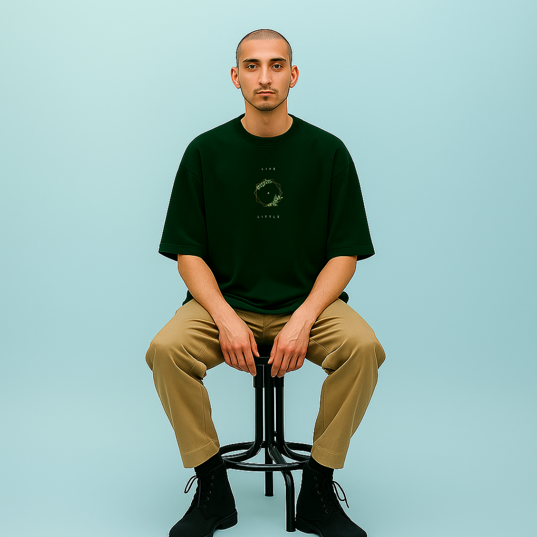Live A Little Oversized Classic T-Shirt