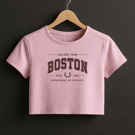 Boston Crop T-Shirt