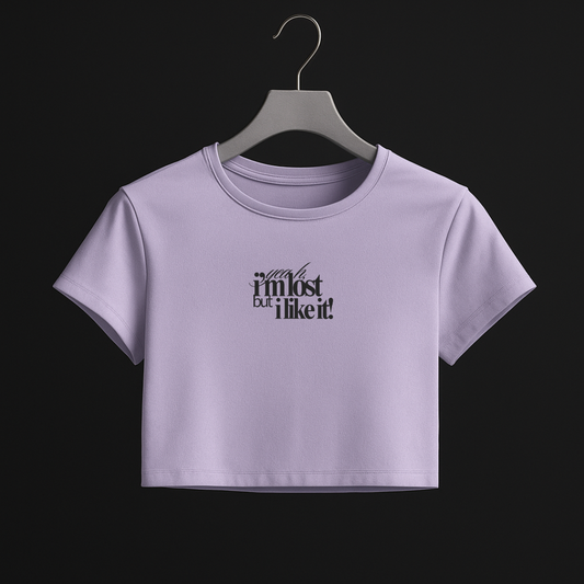 I am lost Crop T-Shirt
