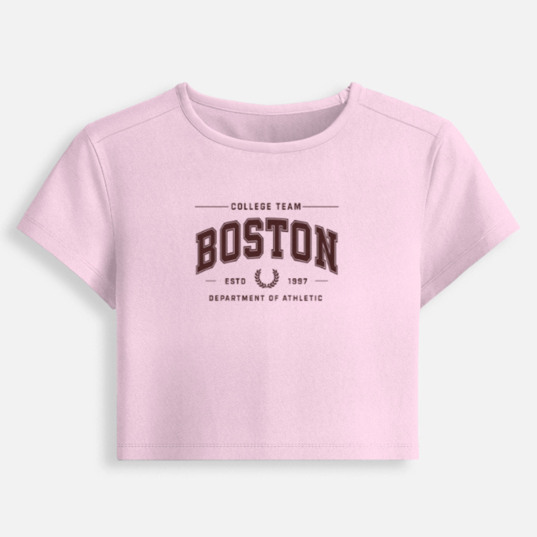 Boston Crop T-Shirt