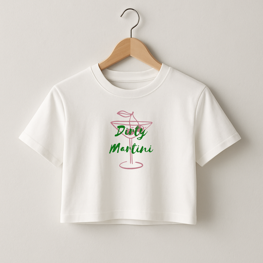 Dirty Martini Crop T-Shirt