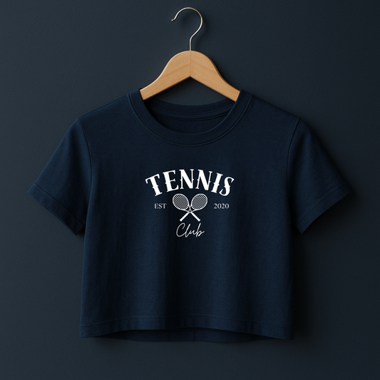 Tennis Club Crop T-Shirt